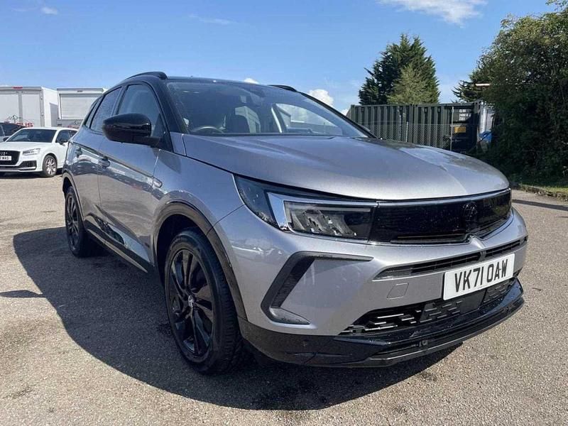 Used Vauxhall Grandland X SRi 222 HP (163 kW) 2021 Grey SUV