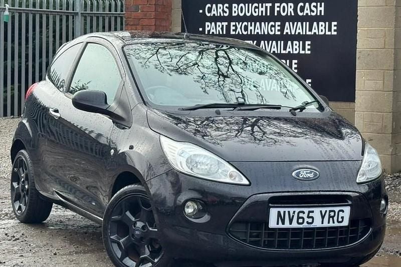 Used Ford Ka Metall 69 HP (50 kW) 2016 Black Hatchback