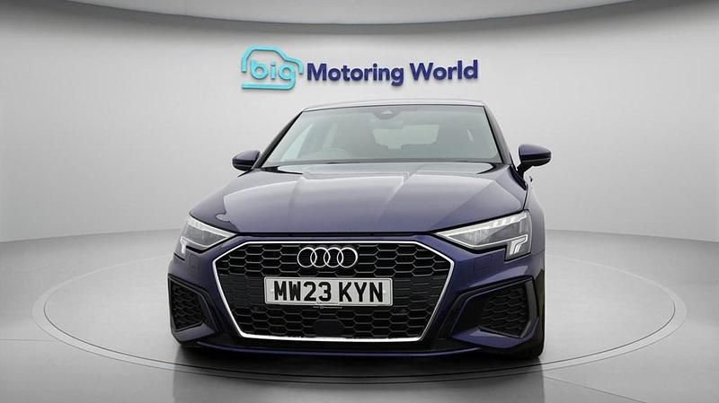 Used Audi A3 Sportback S-Line 110 HP (80 kW) 2023 Blue Hatchback