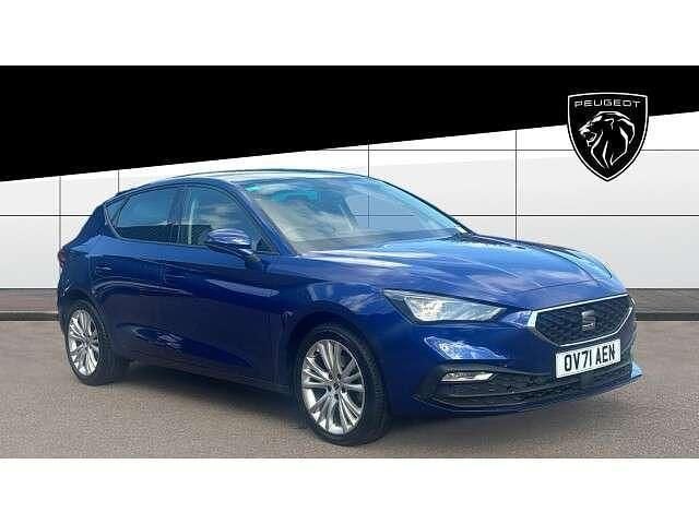 Blue Used 2021 Seat Leon SE Dynamic Hatchback | £13,107 (Fair price) - Image 1/4