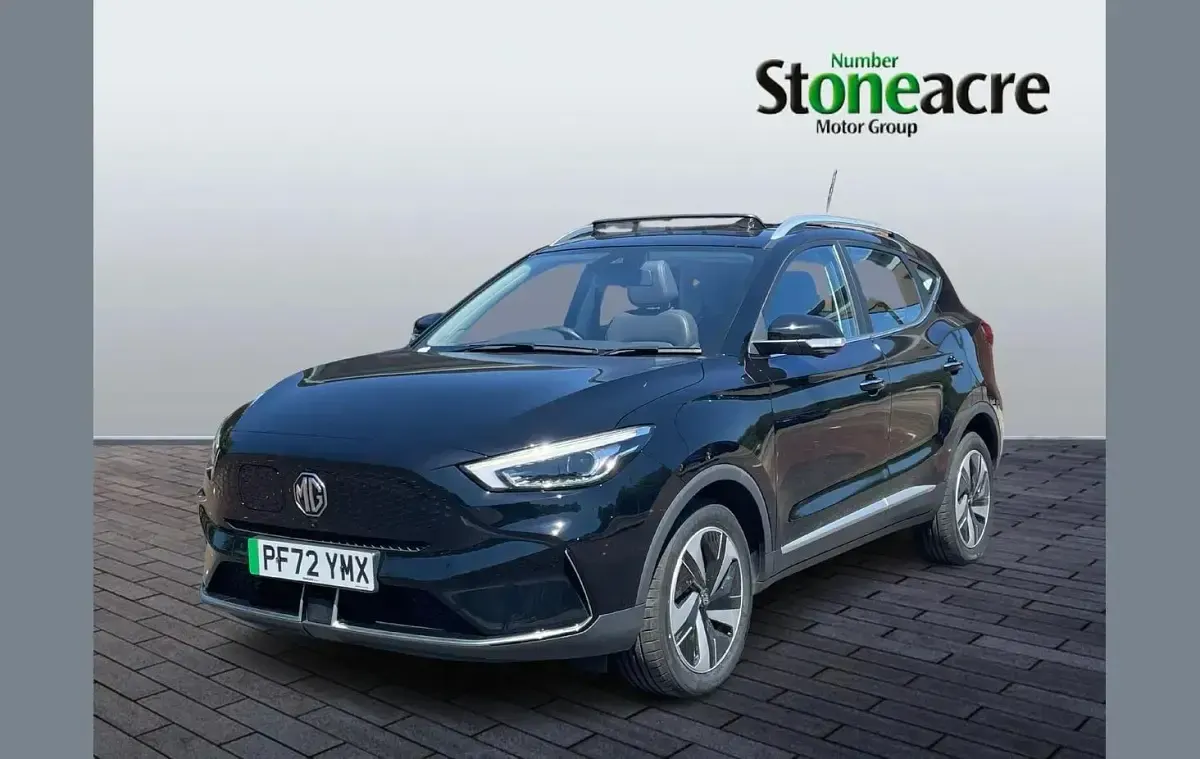 Used MG ZS Trophy Connect 130 kW (177 HP) 2023 Black SUV