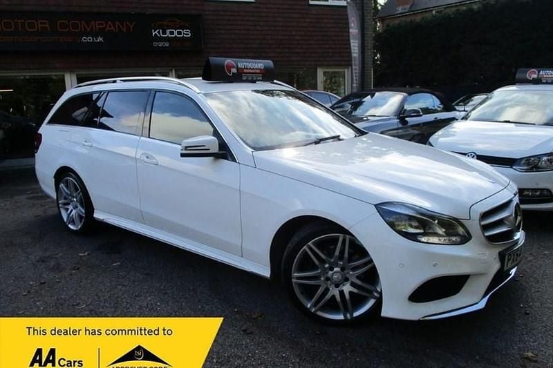 White Used 2014 Mercedes E250 AMG Estate | £6,495 (Super price) - Image 1/1