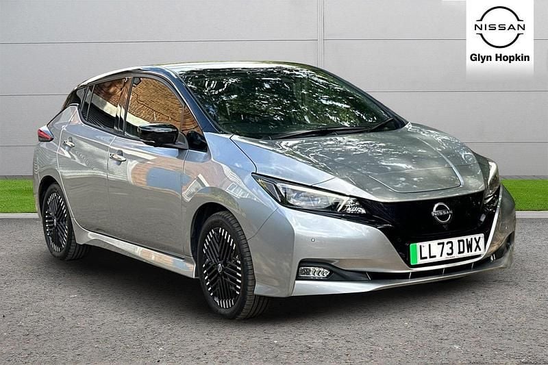Silver Used 2023 Nissan Leaf Tekna Hatchback | £12,684 (Fair price) - Image 1/4