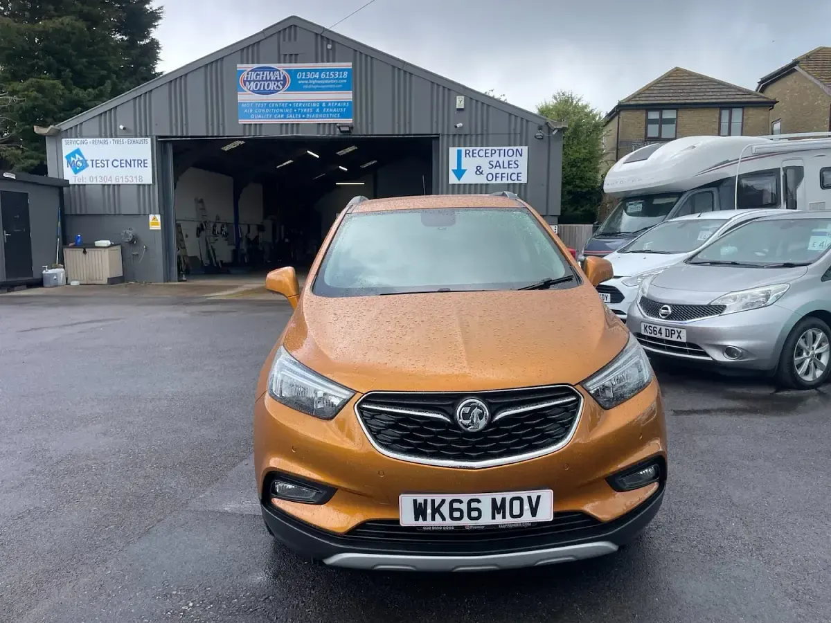Used Vauxhall Mokka X Elite 140 HP (102 kW) 2016 Orange SUV