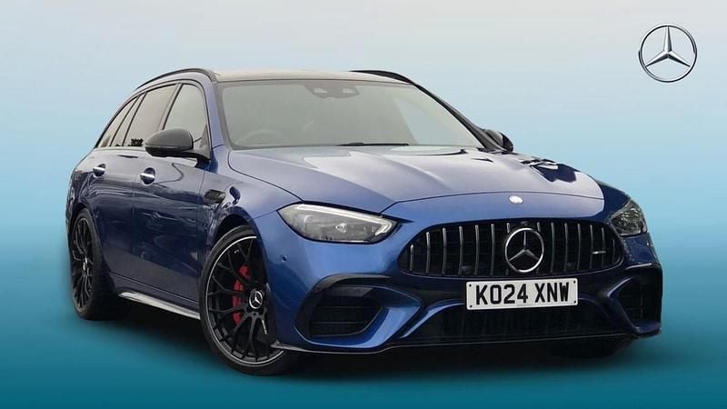 Blue Used 2024 Mercedes C63 AMG AMG Estate | £66,695 - Image 1/4