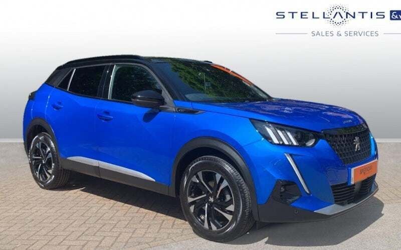 Blue Used 2022 Peugeot 2008 GTi SUV | £15,417 (Fair price) - Image 1/4
