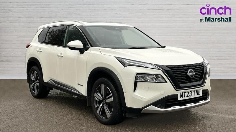 White Used 2023 Nissan X-Trail Tekna SUV | £26,991 - Image 1/4