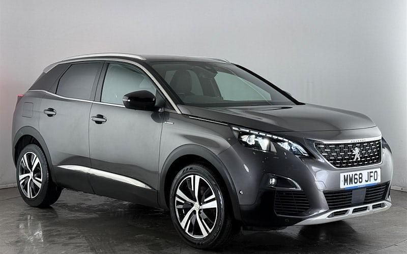 Used Peugeot 3008 GT-line 131 HP (96 kW) 2019 Grey SUV