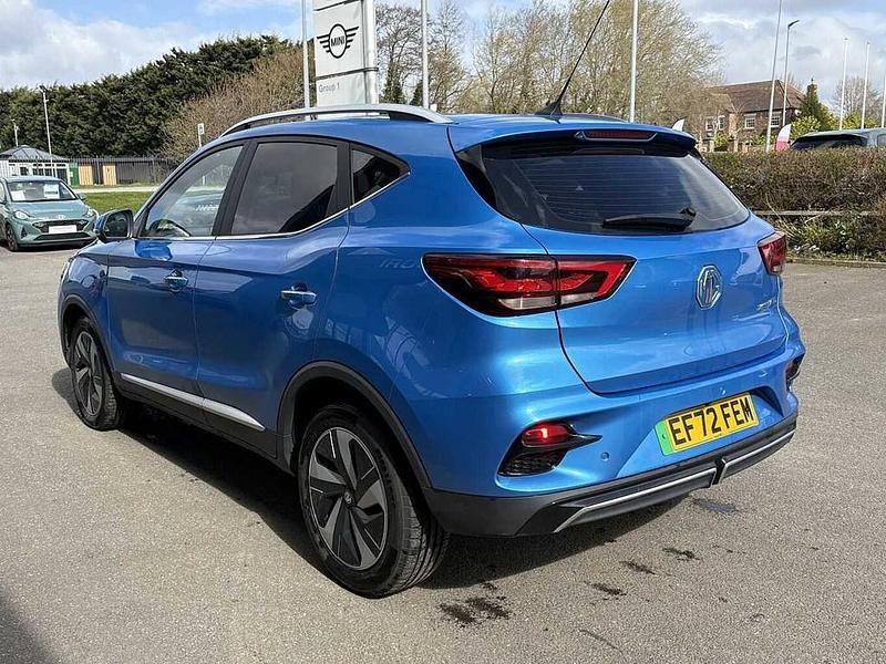 Used MG ZS Trophy 130 kW (177 HP) 2022 Blue SUV