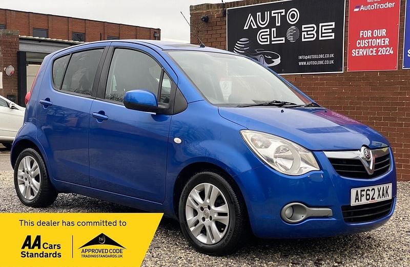Used Vauxhall Agila 94 HP (69 kW) 2012 Blue MPV