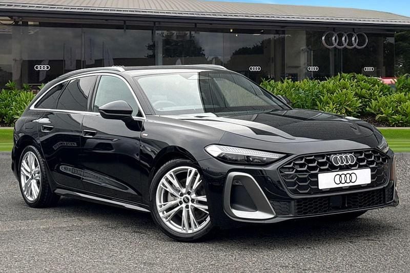 Black New 2025 Audi A5 S-Line Coupe | £46,095 (Fair price) - Image 1/4