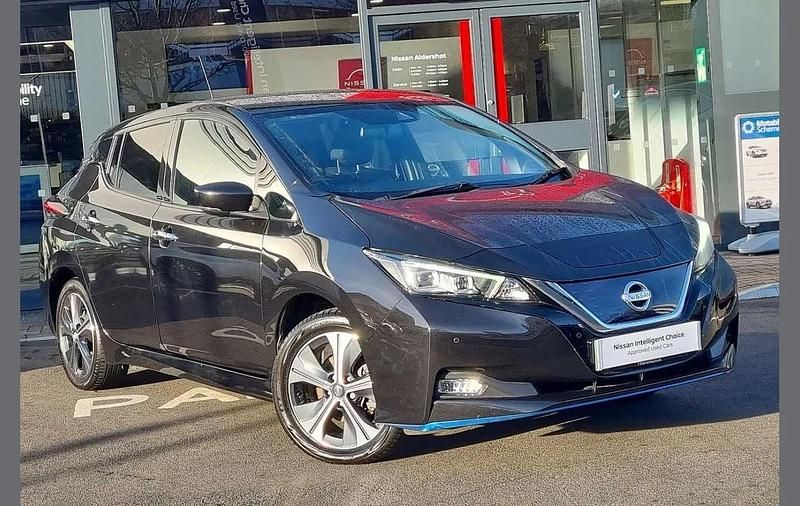 Black Used 2020 Nissan Leaf N-TEC Hatchback | £10,632 (Fair price) - Image 1/4