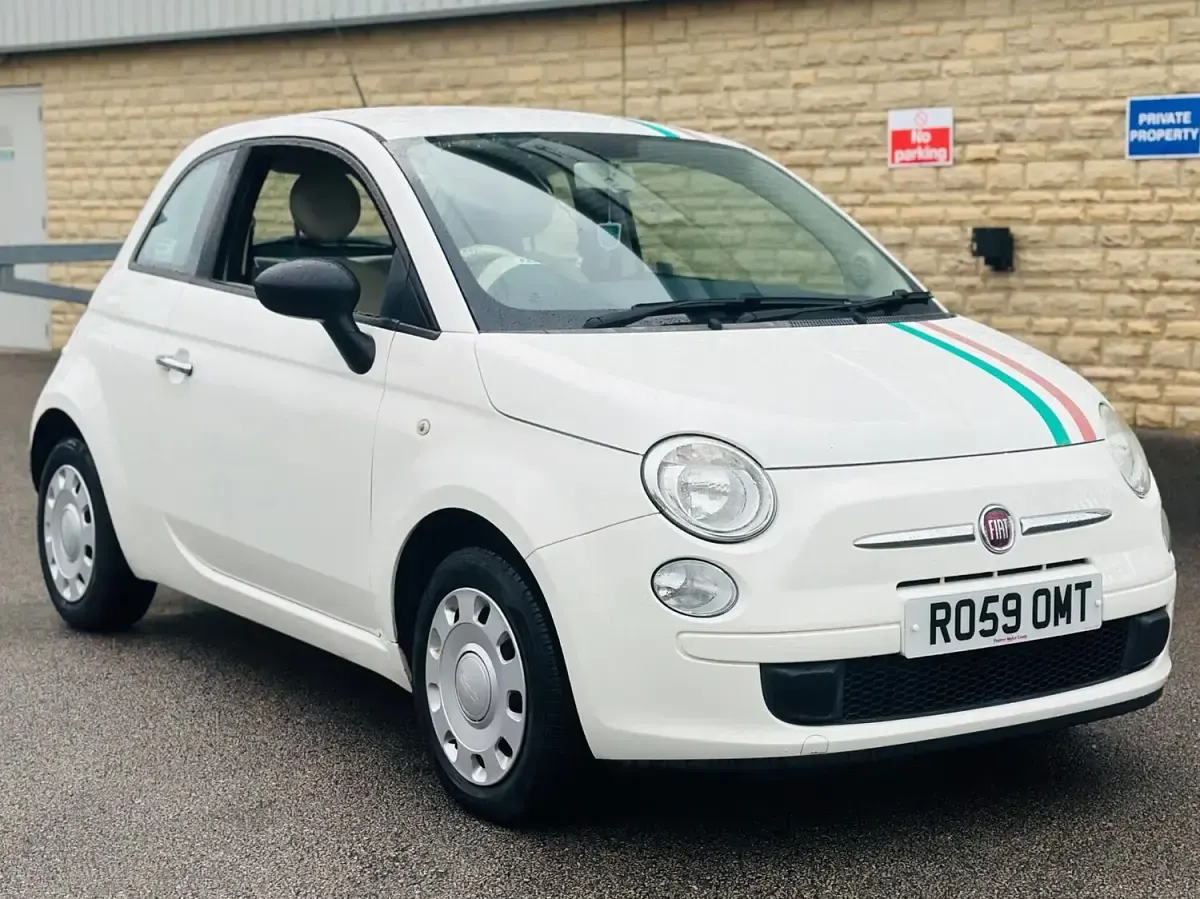 Käytetty Fiat 500 Pop 69 HP (50 kW) 2009 Valkoinen Avoauto