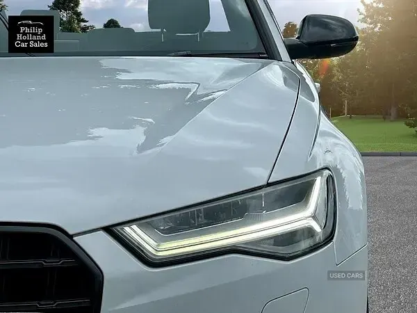 Used Audi A6 Black Edition 272 HP (200 kW) 2018 White Sedan