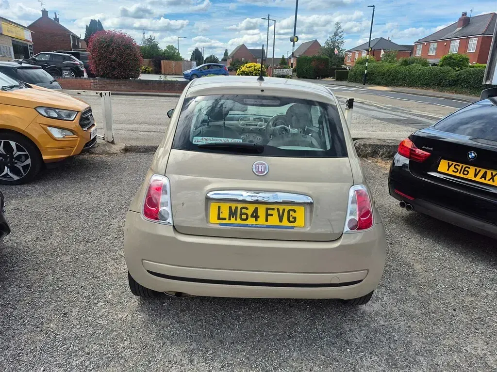Used Fiat 500 Pop 69 HP (50 kW) 2014 Beige Hatchback