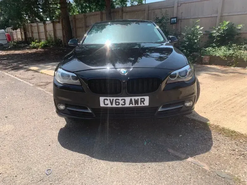 Used BMW 520 2013 Black Sedan