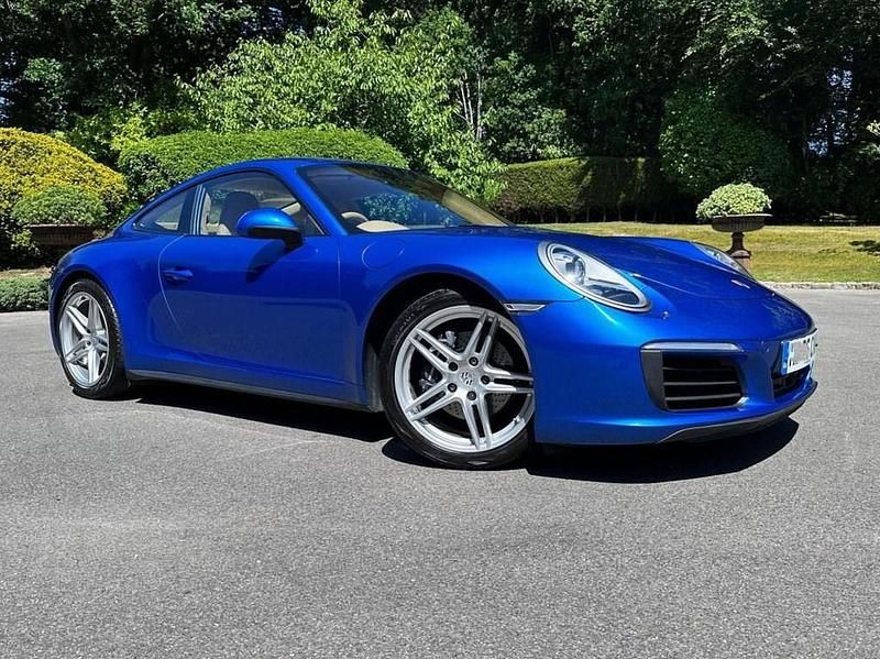 Used Porsche 911 370 HP (272 kW) 2016 Blue Coupe