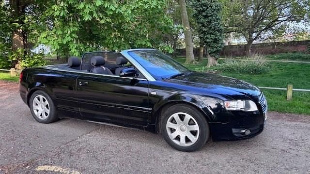 Used Audi A4 Cabriolet 163 HP (119 kW) 2008 Black Cabriolet