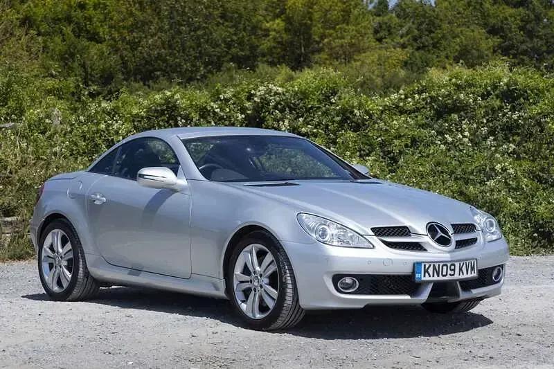 Used Mercedes SLK350 268 HP (197 kW) 2009 Silver Cabriolet