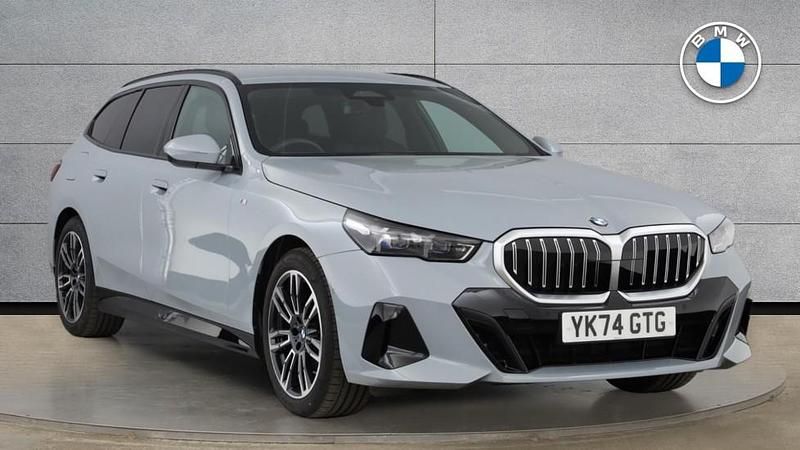 Grey Used 2025 BMW 520 M Sport Estate | £44,911 (Expensive) - Image 1/4