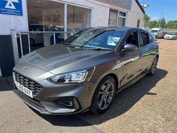 Grey Used 2019 Ford Focus ST-Line Hatchback | £12,495 (A bit pricey) - Image 1/1