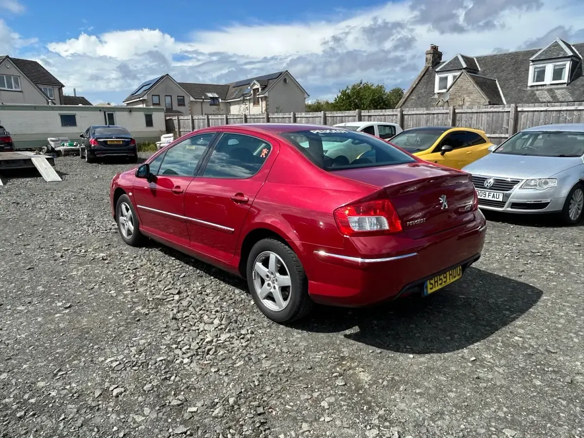 Used Peugeot 407 Sport 2009 Red Sedan