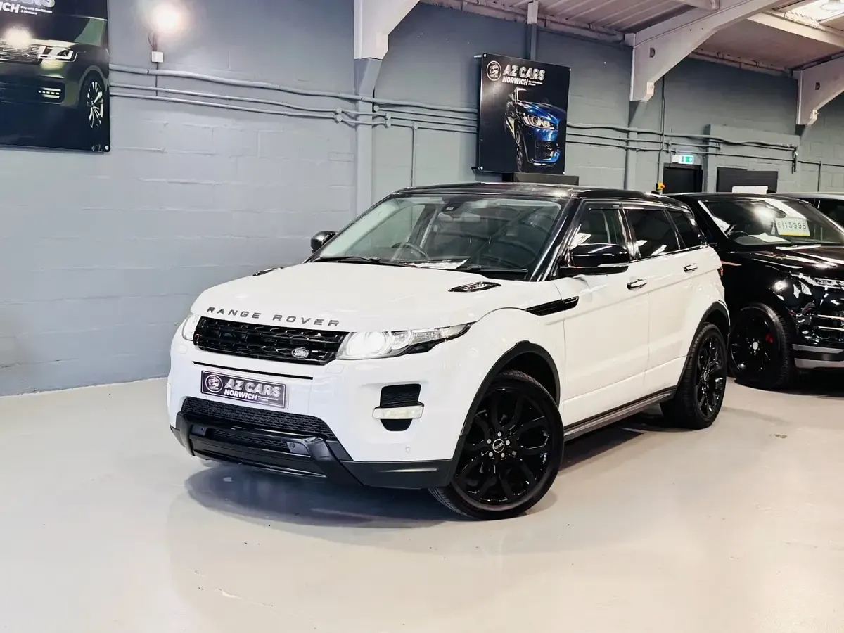 Used Land Rover Range Rover evoque Dynamic 190 HP (139 kW) 2013 White SUV