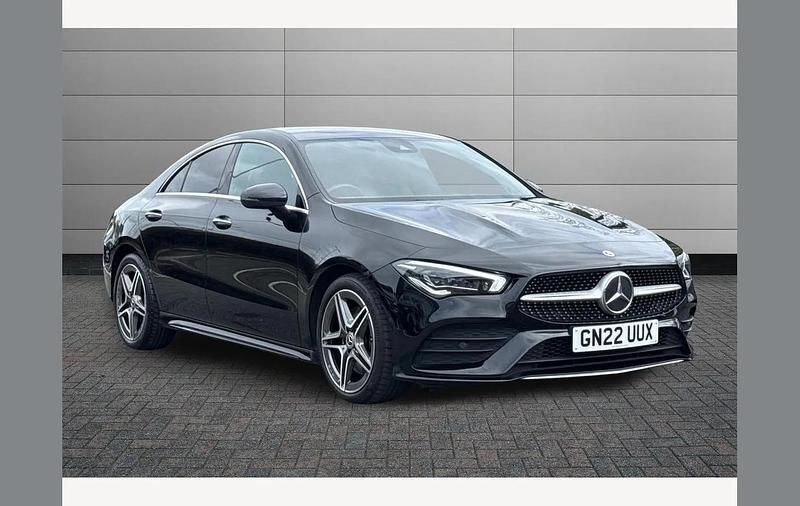 Used Mercedes CLA220 AMG Line Premium Plus 190 HP (139 kW) 2022 Black Sedan