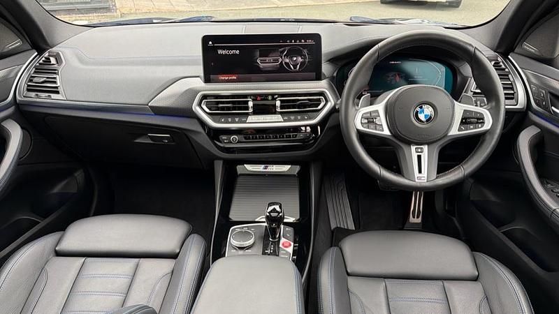 Used BMW X3 M Sport 355 HP (261 kW) 2022 Blue SUV