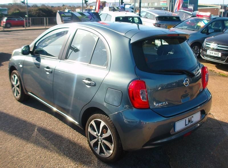 Used Nissan Micra Tekna 2014 Grey Hatchback