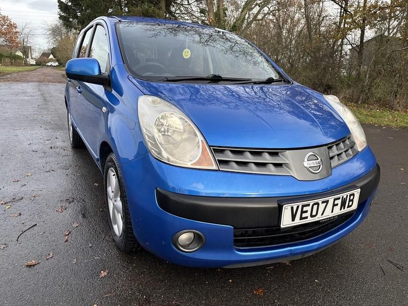 Blue Used 2007 Nissan Note SE Hatchback | £1,725 (Fair price) - Image 1/4