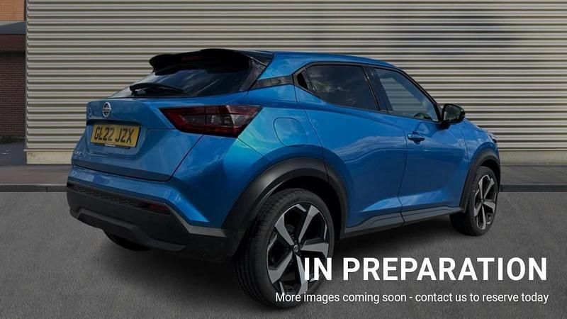Used Nissan Juke Tekna 114 HP (83 kW) 2022 Blue SUV