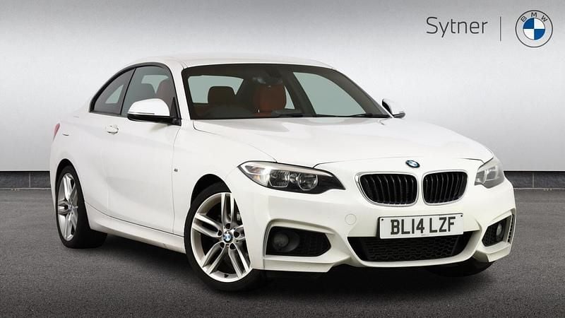 Used BMW 218 M Sport 141 HP (103 kW) 2014 White Coupe