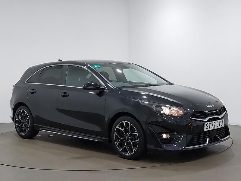 Black Used 2022 Kia Ceed GT-Line Hatchback | £18,998 (A bit pricey) - Image 1/4