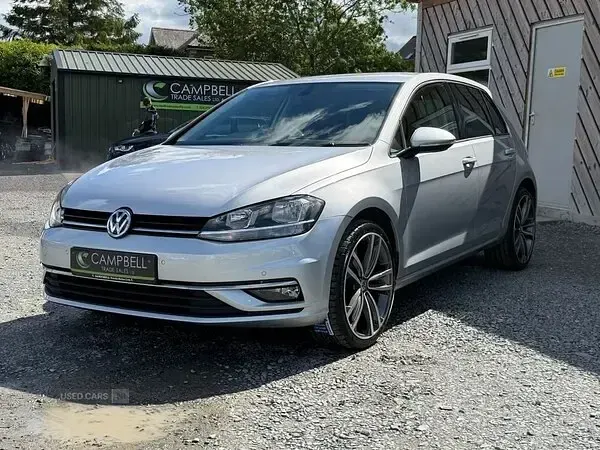 Used VW Golf VII Match 115 HP (84 kW) 2019 Silver Hatchback