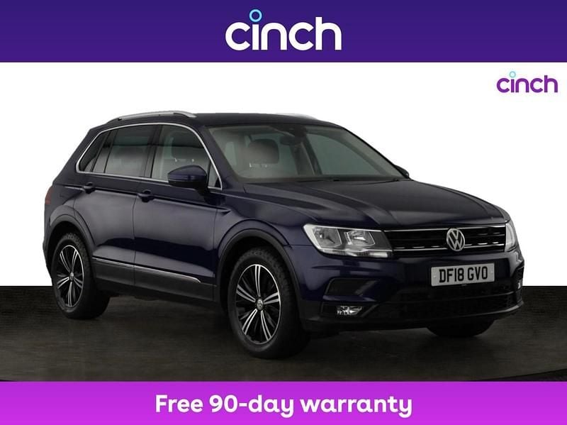 Blue Used 2018 VW Tiguan SE SUV | £15,049 (Super price) - Image 1/3