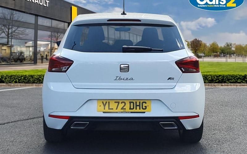Used Seat Ibiza FR 110 HP (80 kW) 2023 White Hatchback