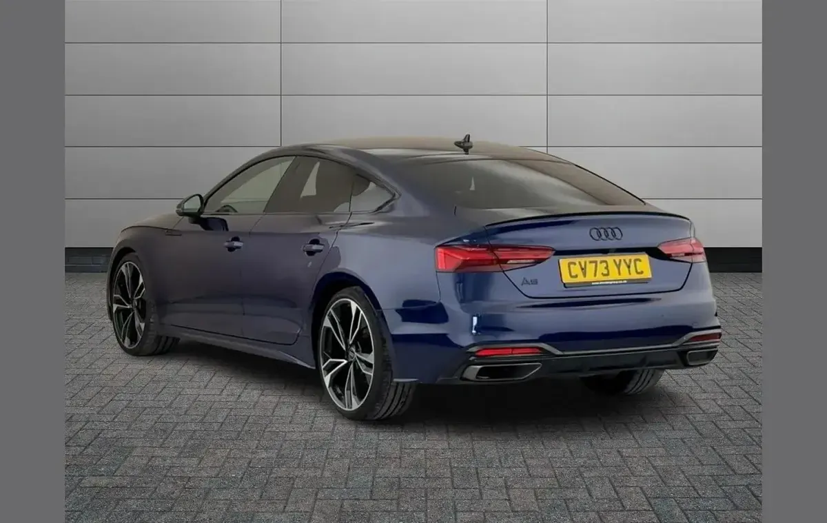 Used Audi A5 Black Edition 161 HP (118 kW) 2023 Blue Coupe