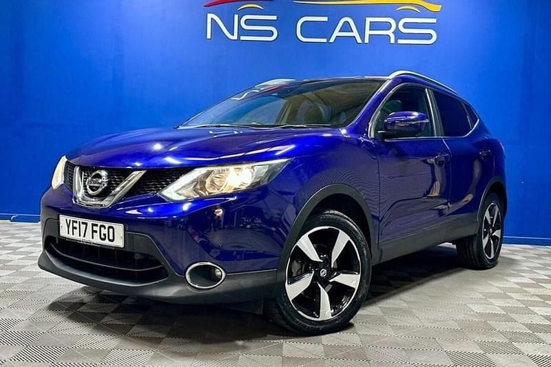 Blue Used 2017 Nissan Qashqai N-Vision SUV | £9,819 (Fair price) - Image 1/1