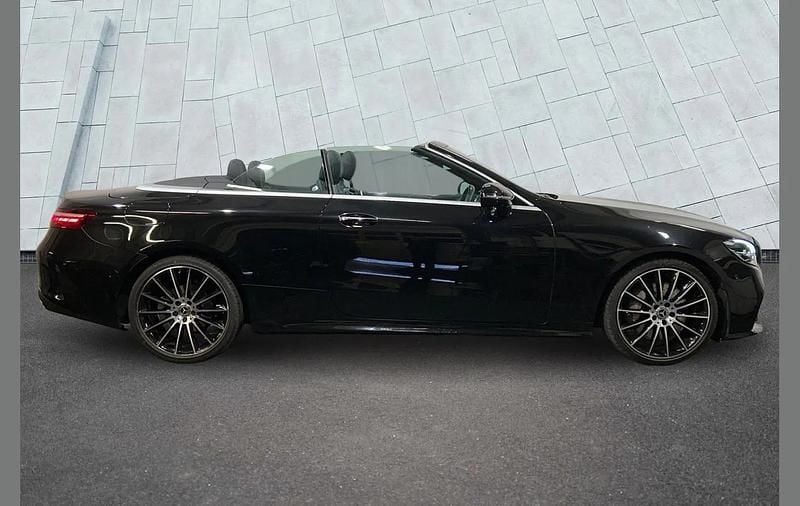 Used Mercedes E300 AMG line 254 HP (186 kW) 2022 Black Cabriolet