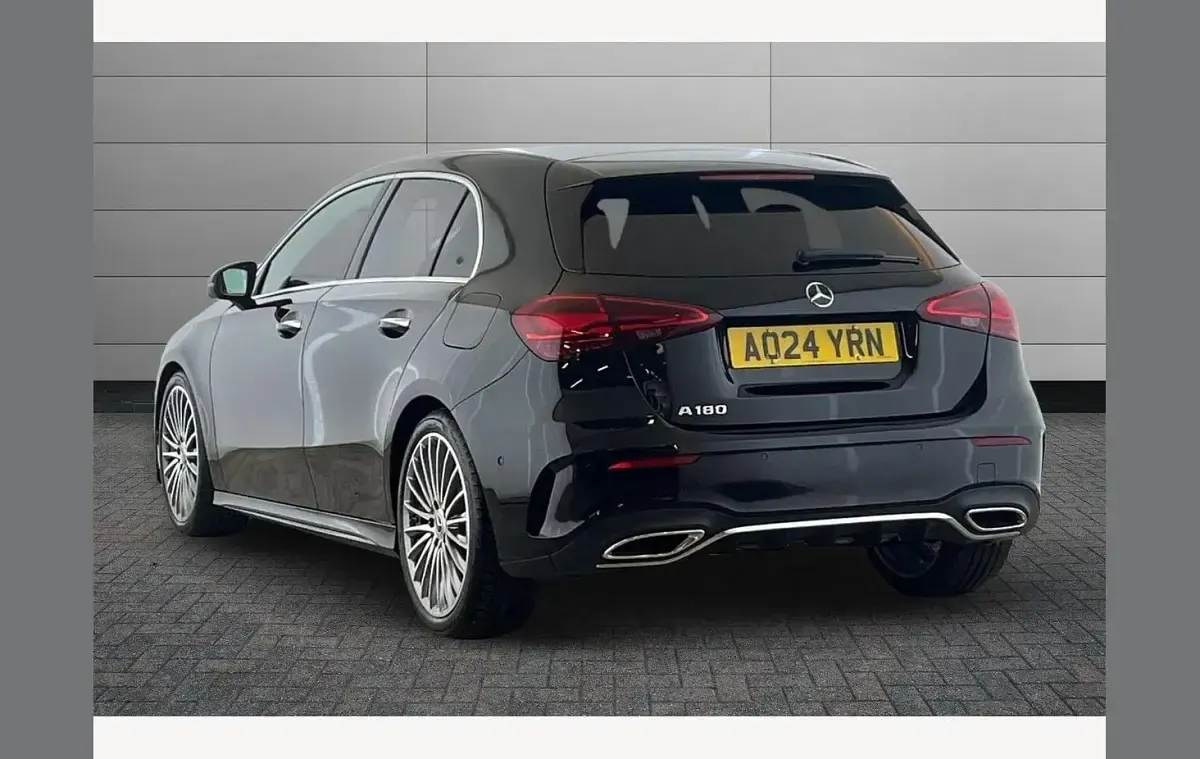 Used Mercedes A180 AMG Line Premium Plus 134 HP (98 kW) 2024 Black Hatchback