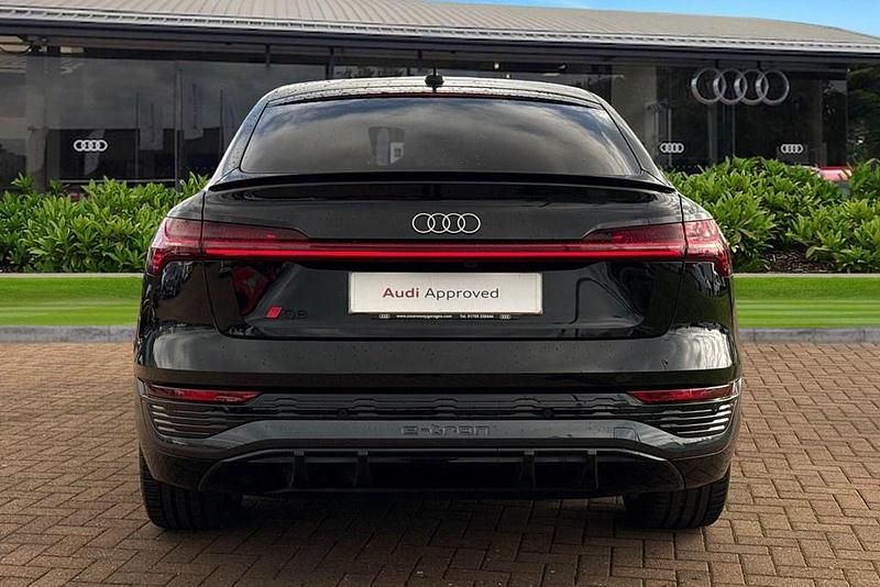Used Audi e-tron Sportback S-Line 300 kW (408 HP) 2023 Black SUV