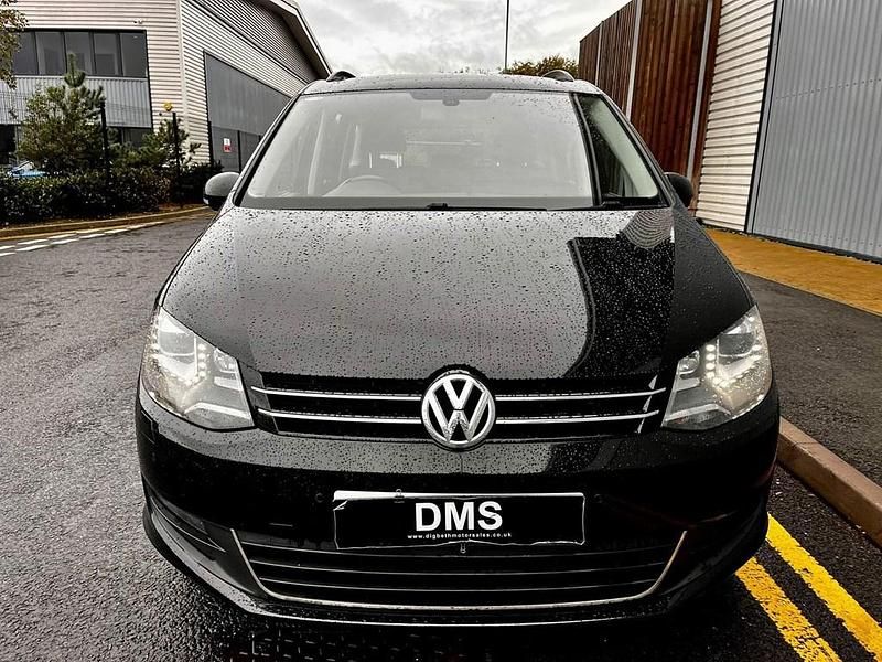Used VW Sharan SE 140 HP (102 kW) 2012 Black MPV