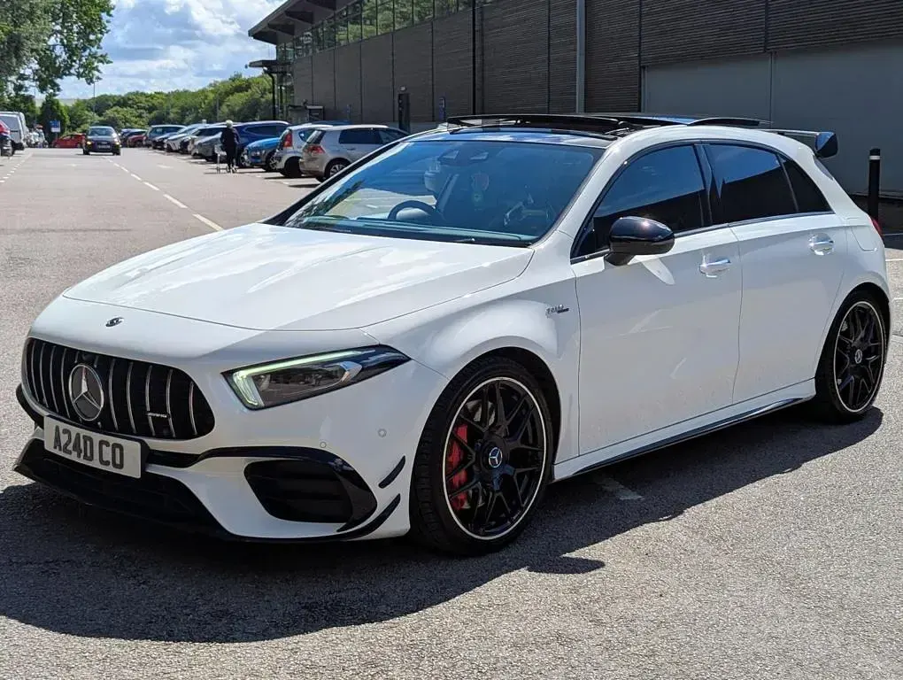 Used Mercedes A45 AMG AMG 2020 White Hatchback