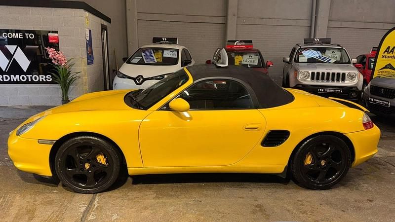 Used Porsche 986 Boxster 228 HP (167 kW) 2003 Yellow Cabriolet