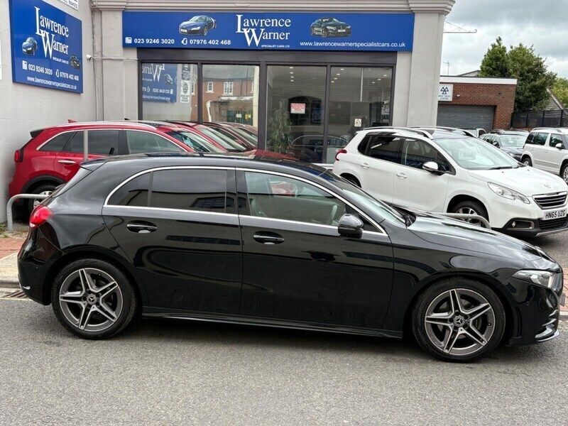 Black Used 2021 Mercedes A180 Executive Hatchback | £17,775 (Fair price) - Image 1/3
