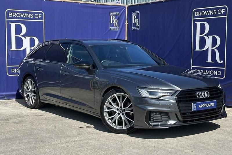 Grey Used 2020 Audi A6 Black Edition Estate | £24,749 (Good price) - Image 1/1
