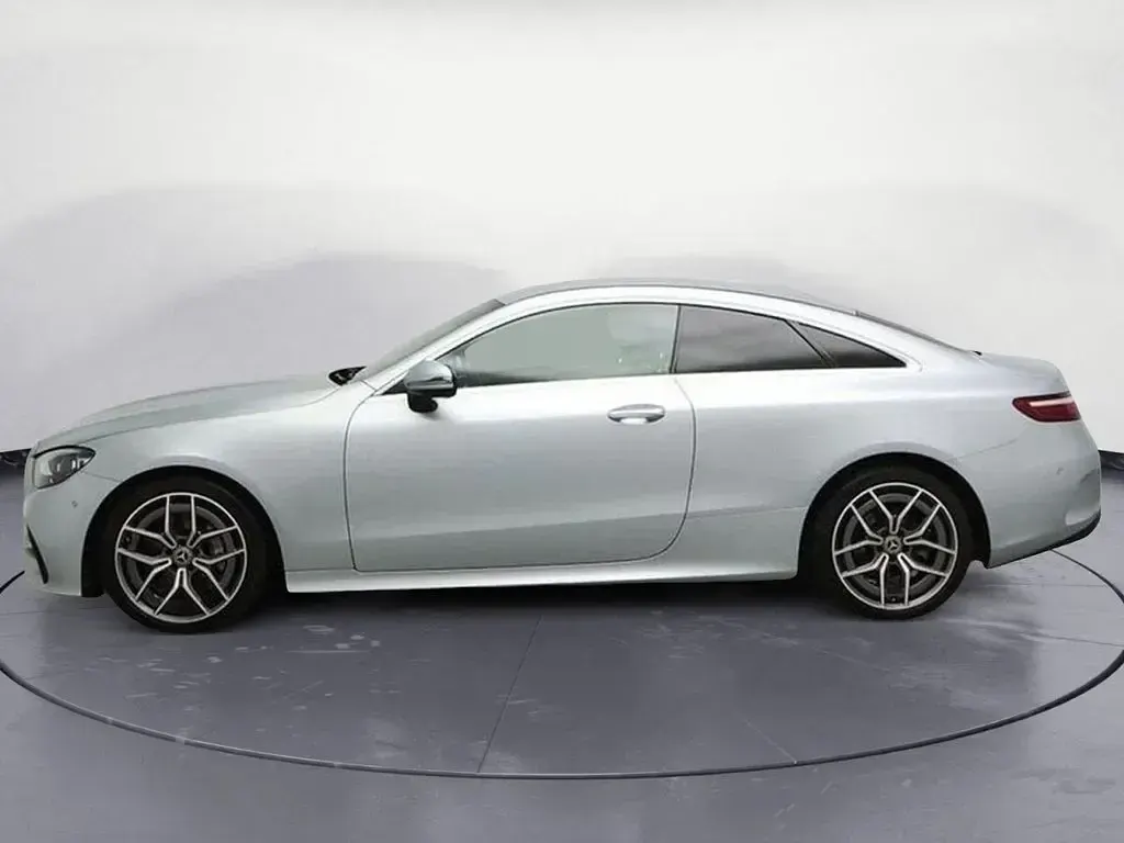 Used Mercedes E220 AMG line 2021 Silver Coupe