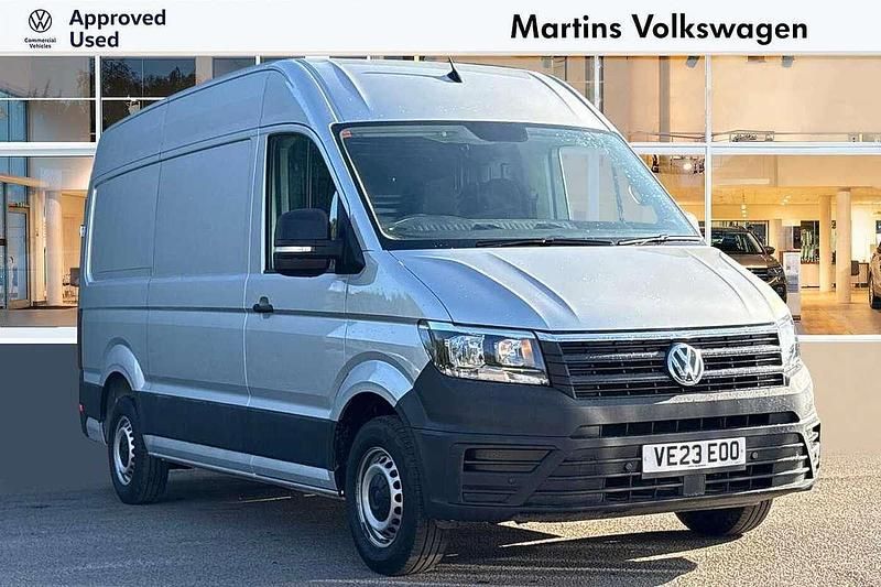 Silver Used 2023 VW Crafter Startline Van | £26,394 (Fair price) - Image 1/4