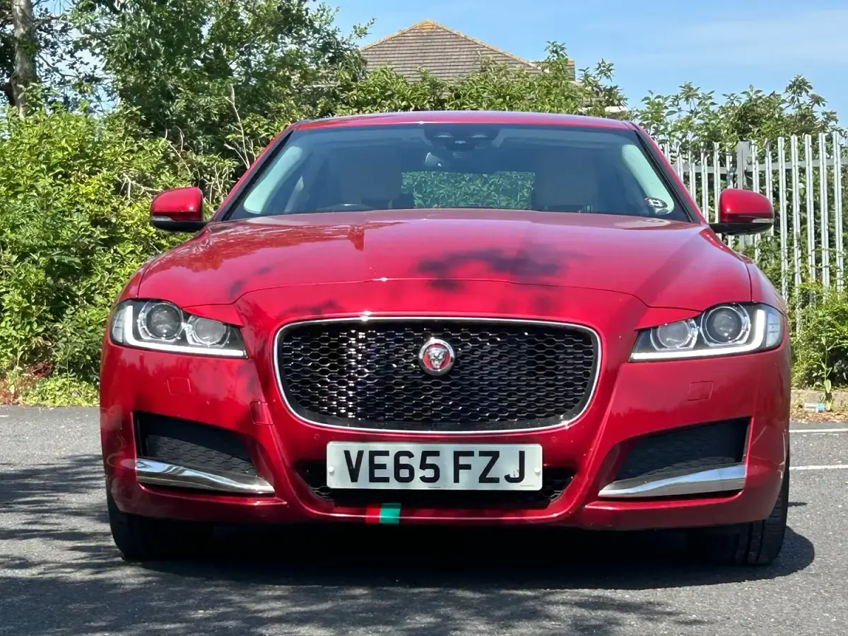 Used Jaguar XF Portfolio 2015 Red Sedan